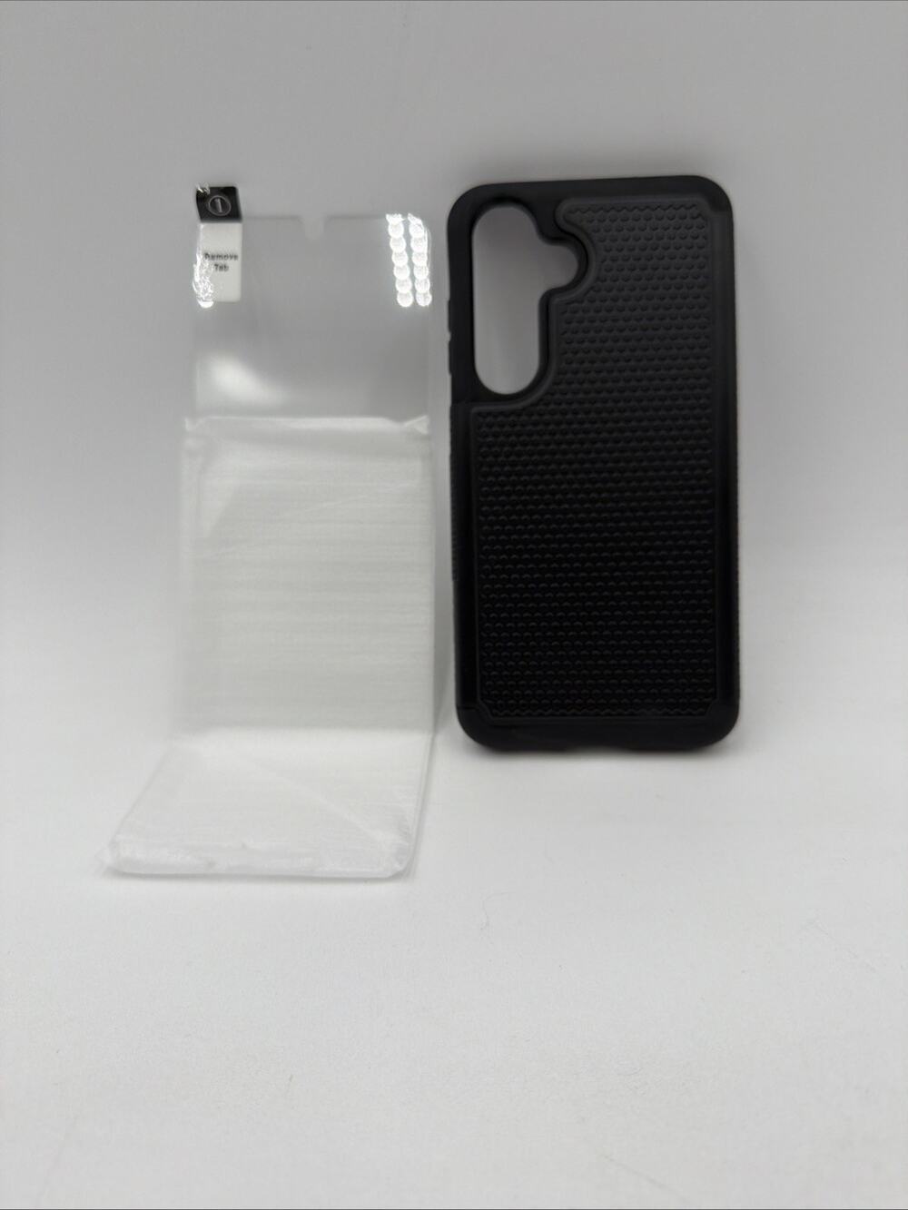 FNTCASE for Samsung Galaxy S24S 25 FE Case: Dual Layer S24 FE, Black